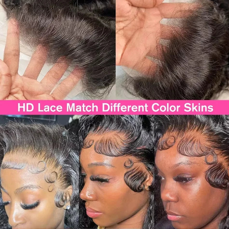 Maxy Kinky Curly Wig Human Hair 13x4 Curly Lace Front Human Hair Wigs Deep Curly Lace Closure Wig For Women 180 Density