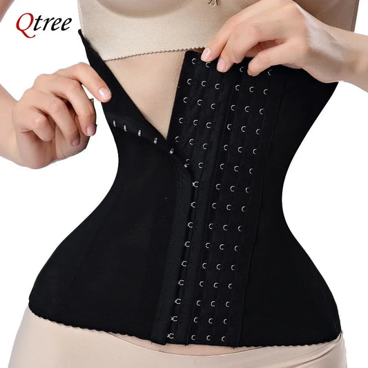 Maxy Dress Slimming Waist Trainer Belt Shapewear Women Belly Cincher Body Shaper Fat Compression Strap Girdles Firm Hook Corset