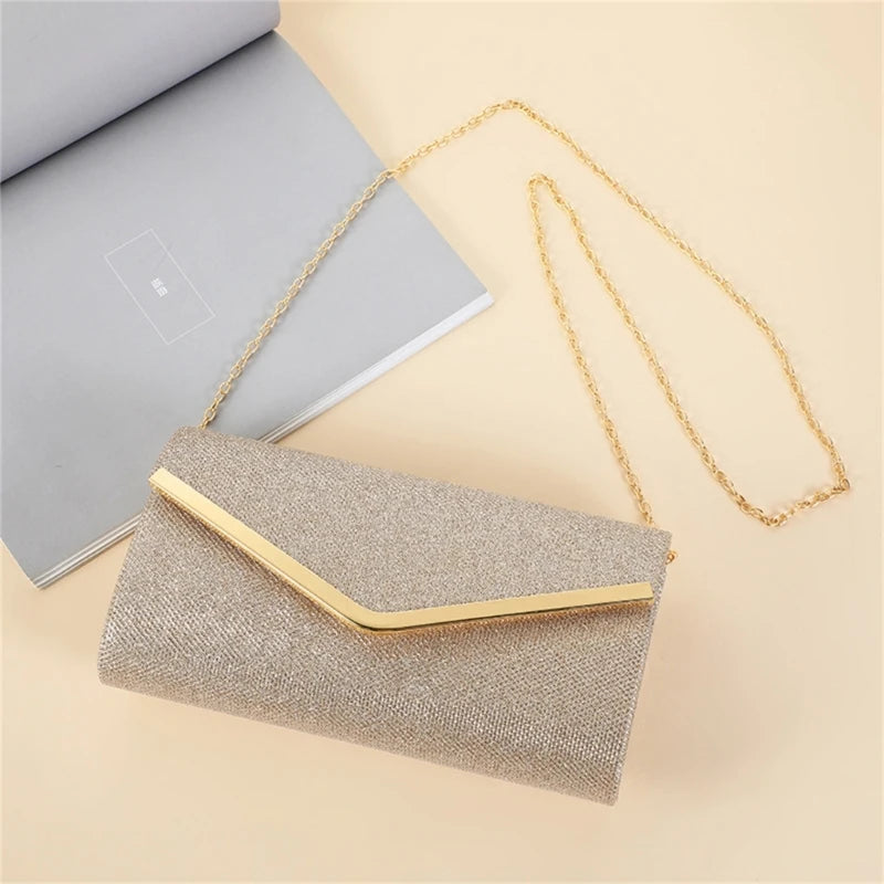 Maxy THINKTHENDO Popular Women's Evening Shoulder Bag Bridal Clutch Party Prom Wedding Envelope Handbag New