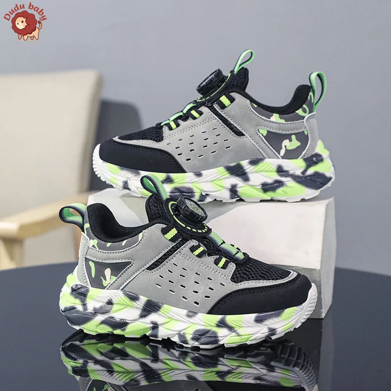 Maxy Boys Girls Sport Fashion Casual Kids Sneakers Outdoor Breathable Tennis Toddler Running Shoes