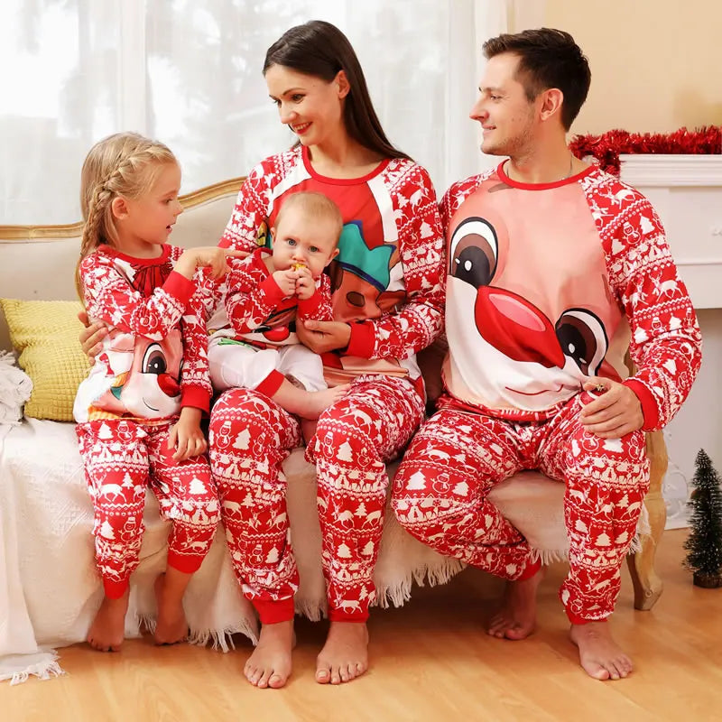 Christmas Matching Family Pajamas Set