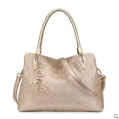Maxy FOXER Women Big Cowhide Shoulder Bag Female Split Leather Handbag Fashion Lady Tote Large Capacity Top Handle Bag