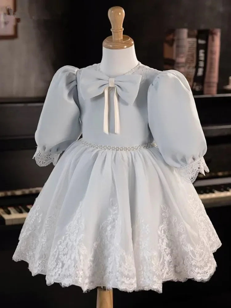 Amay New Children's Evening Gown Host Piano Performance Wedding Birthday Party Flower Girl Dresses A4212 Bridesmaid Dresses
