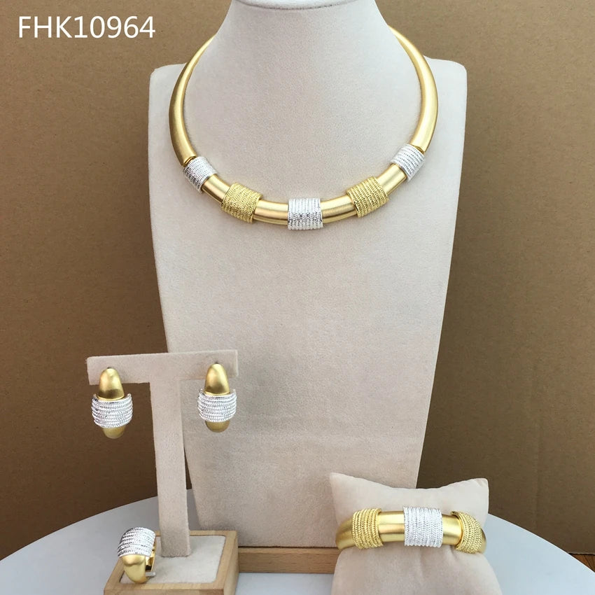 Maxy Classy Jewelry High Quality Jewelry Sets for Women Party Christmas Gift FHK10964