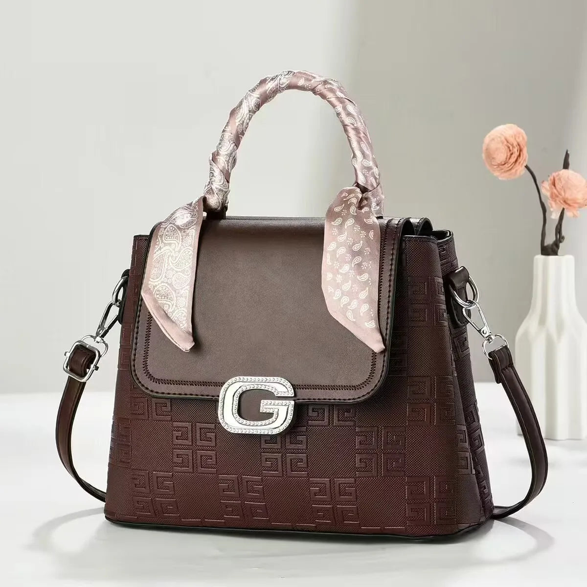 Visco High Quality Pu Leather Women Casual Crossbody Shoulder Bags 2025 New Luxury Purses and Handbags Women Bags Designer Totes Sac