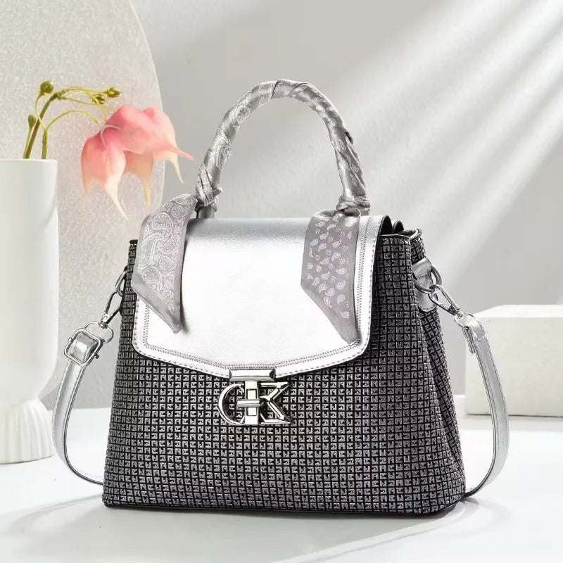 Visco High Quality Pu Leather Women Casual Crossbody Shoulder Bags 2025 New Luxury Purses and Handbags Women Bags Designer Totes Sac