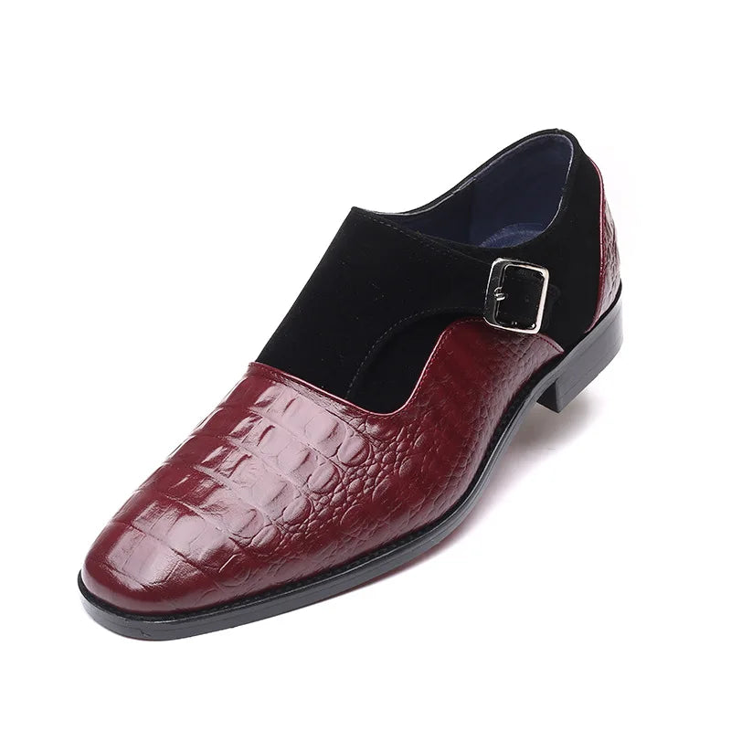 Amay Italian Fashion Suede Oxford Shoes For Mens Large Sizes Formal Leather Footwear Dress Loafers Slip On Sapatos Tenis Masculino