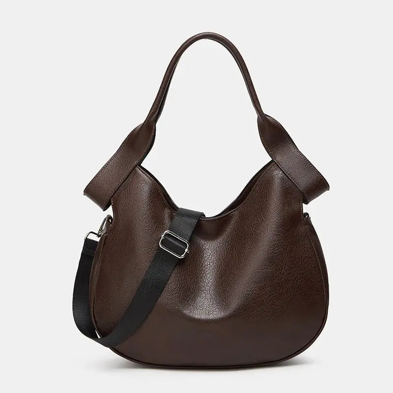 Maxy Retro Fashion New Hand-held Tote Women Bag Simple and Casual Versatile Large Capacity Single Shoulder Crossbady Bags Trendy