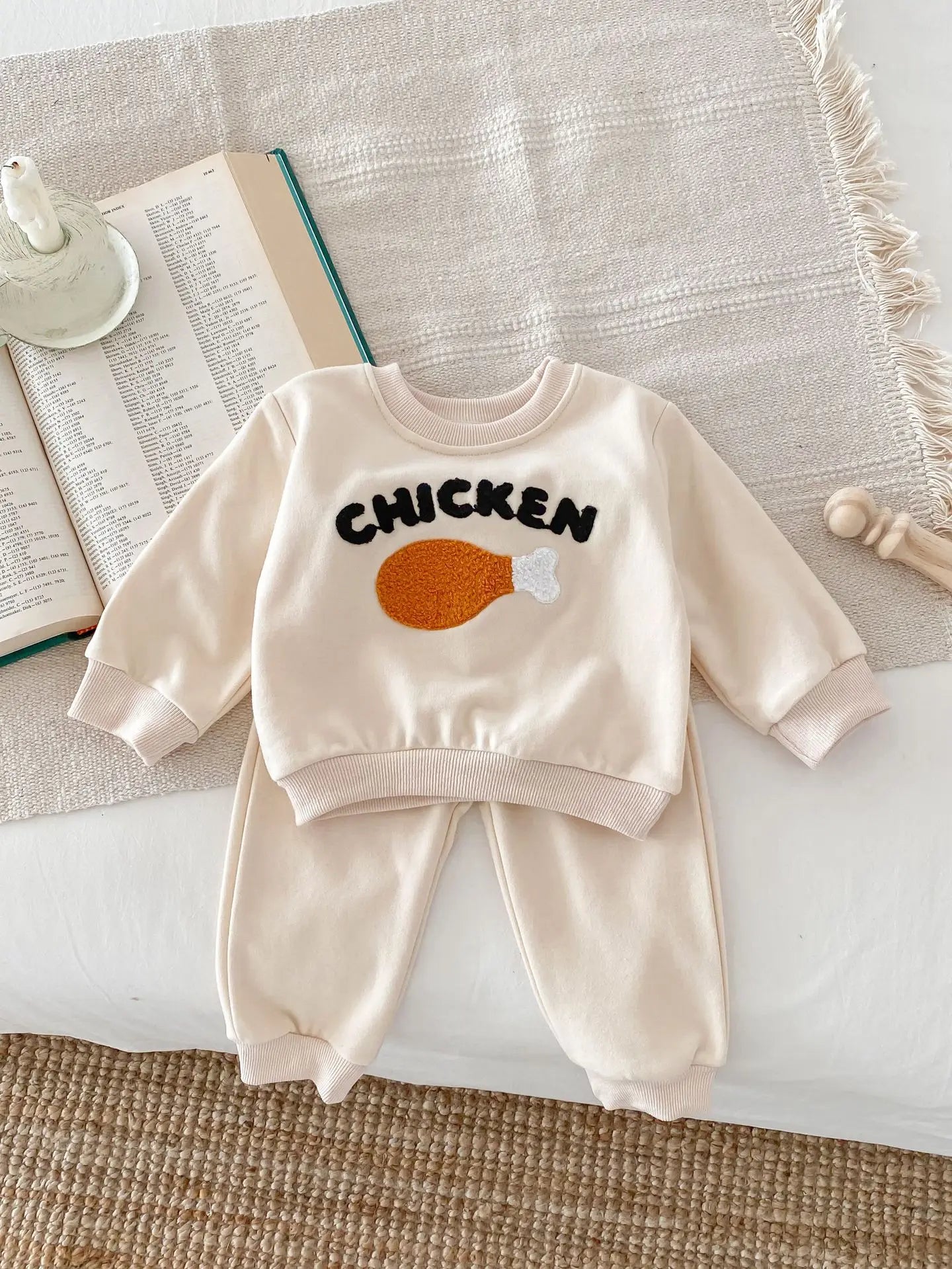 Maxy Baby Girl Clothes Sets Autumn Winter Korean Casual Letter Sweatshirt Pants 2pcs Suits Toddler Children Sportswear Outfit For Boy