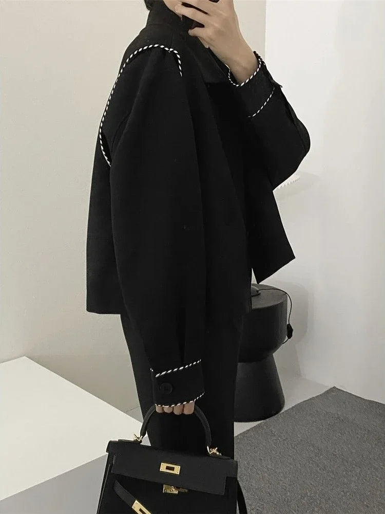 Maxy Coats Oversize Man Suits and Blazers Single Breasted Black Jacket for Men Plus Big Size Fashion Luxury Designer Summer New