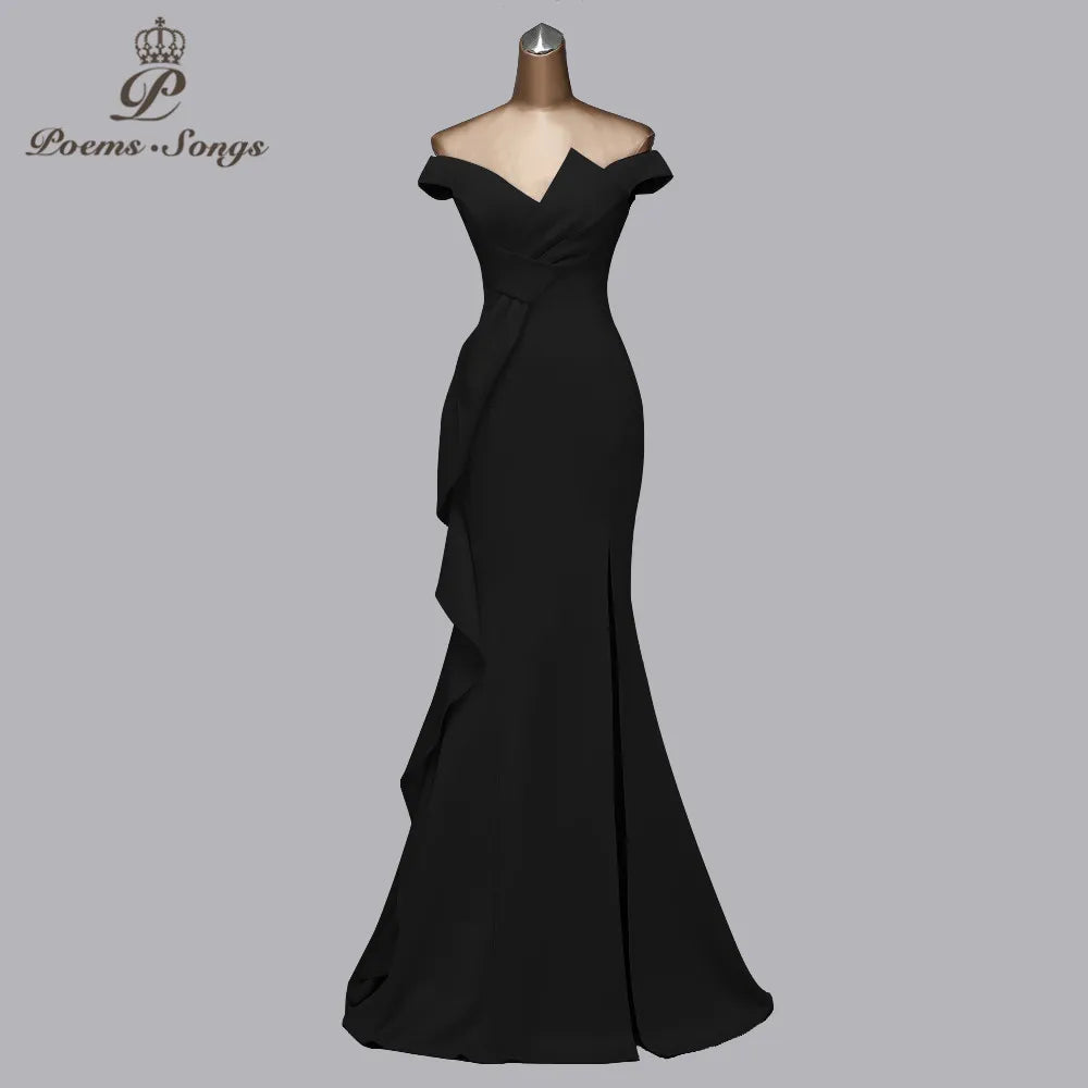 Maxy Beautiful new candy color evening dresses greed dress prom dresses mermaid vestidos de fiesta de noche women dress elegant