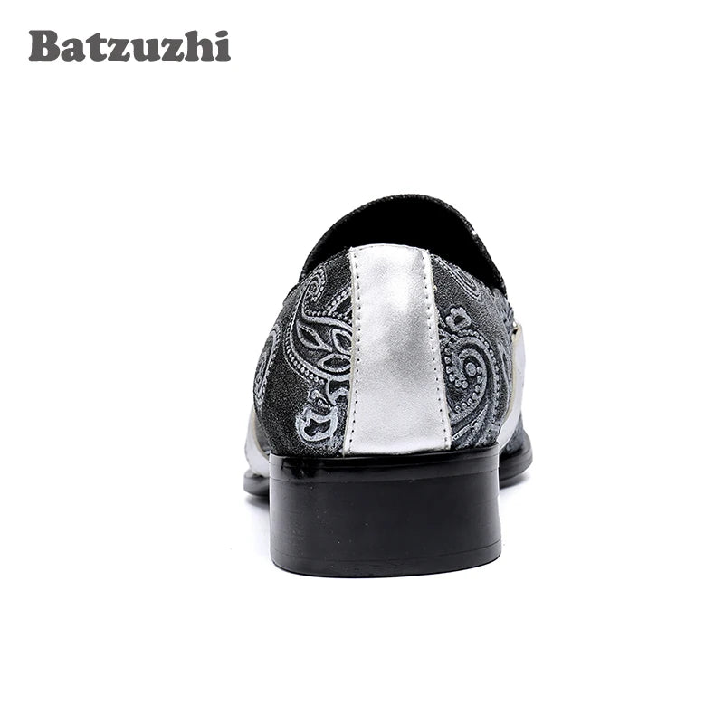Maxy Italian Type Men Shoes Handmade Zapatos Hombre Formal Leather Dress Shoes for Men Party and Wedding Business Shoes, 46