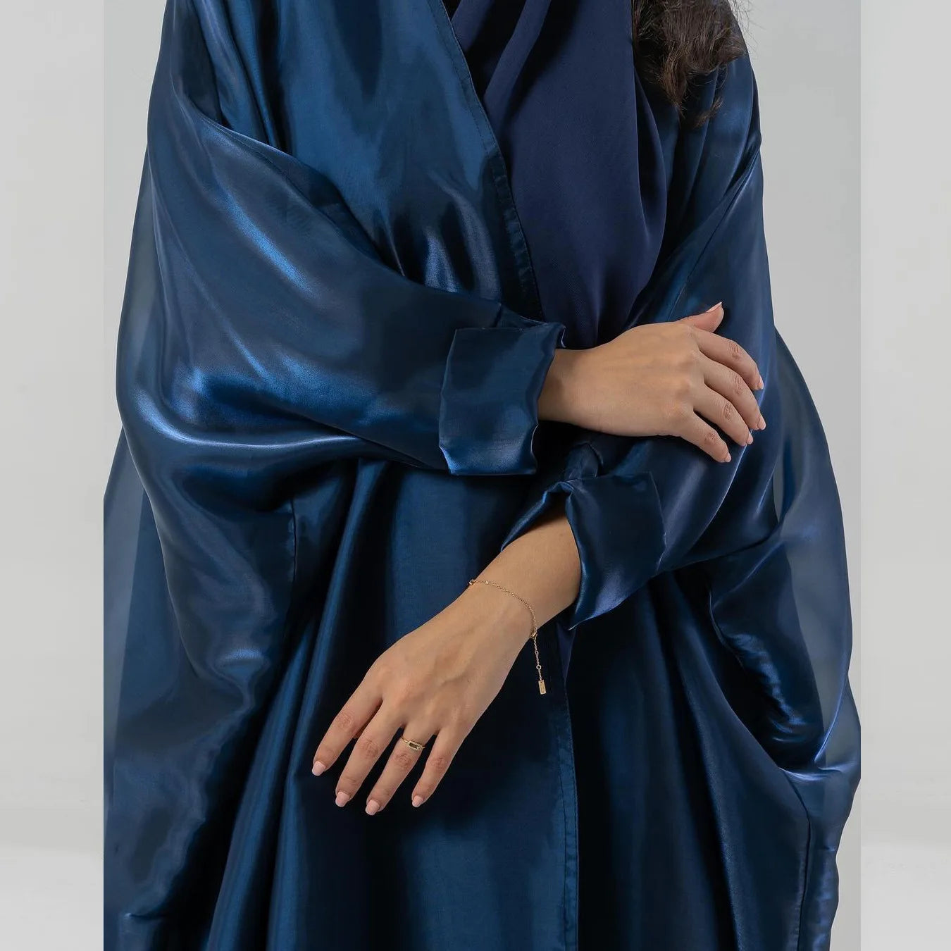 Maxy Fashion Cardigan Satin Abaya Muslim Dress Women Casual Abaya Dubai Solid Arab Open Ramadan Dresses Robe Turkey Caftan dress