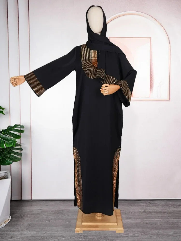 Maxy Women Luxury 2024 Fashion Dress Caftan Marocain Evening Party Dresses Boubou Robe