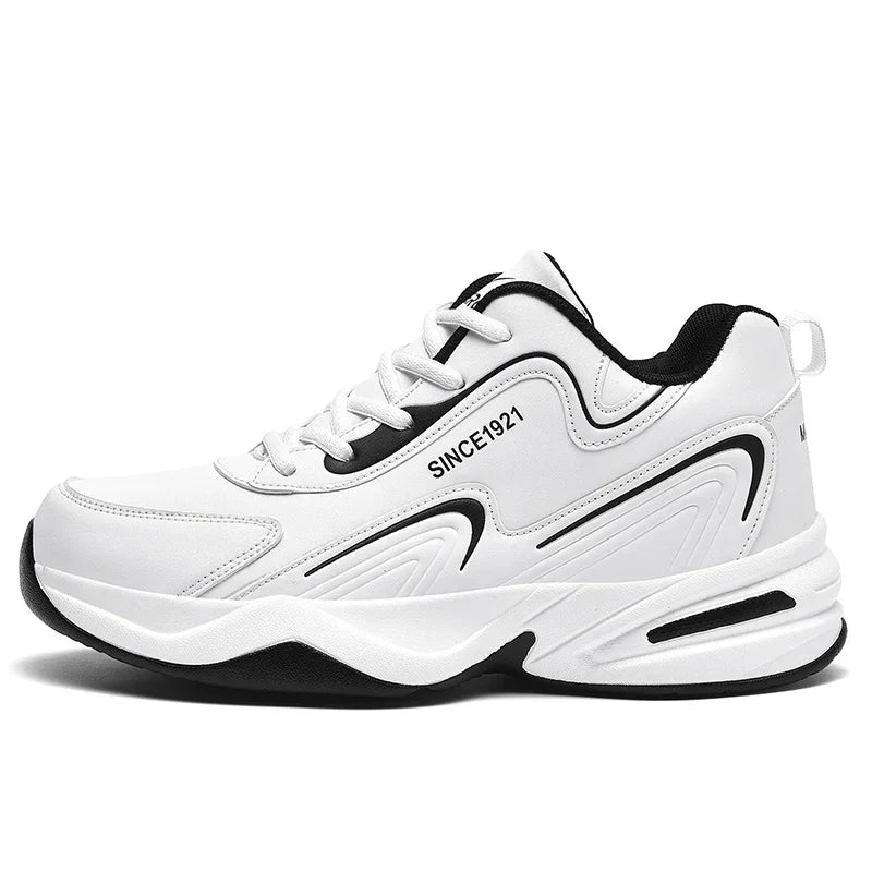 Visco VIPOL Sports Running Shoes Outdoor Walking Casual Sneakers Fashion Designer Leather Sneaker Waterproof Men's Tennis Masculina