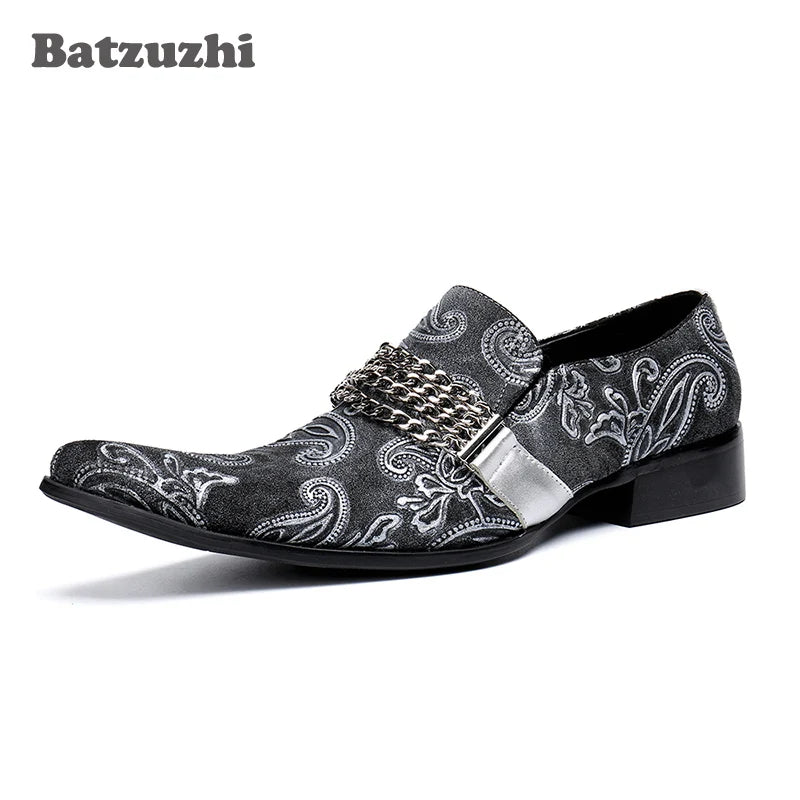 Maxy Italian Type Men Shoes Handmade Zapatos Hombre Formal Leather Dress Shoes for Men Party and Wedding Business Shoes, 46
