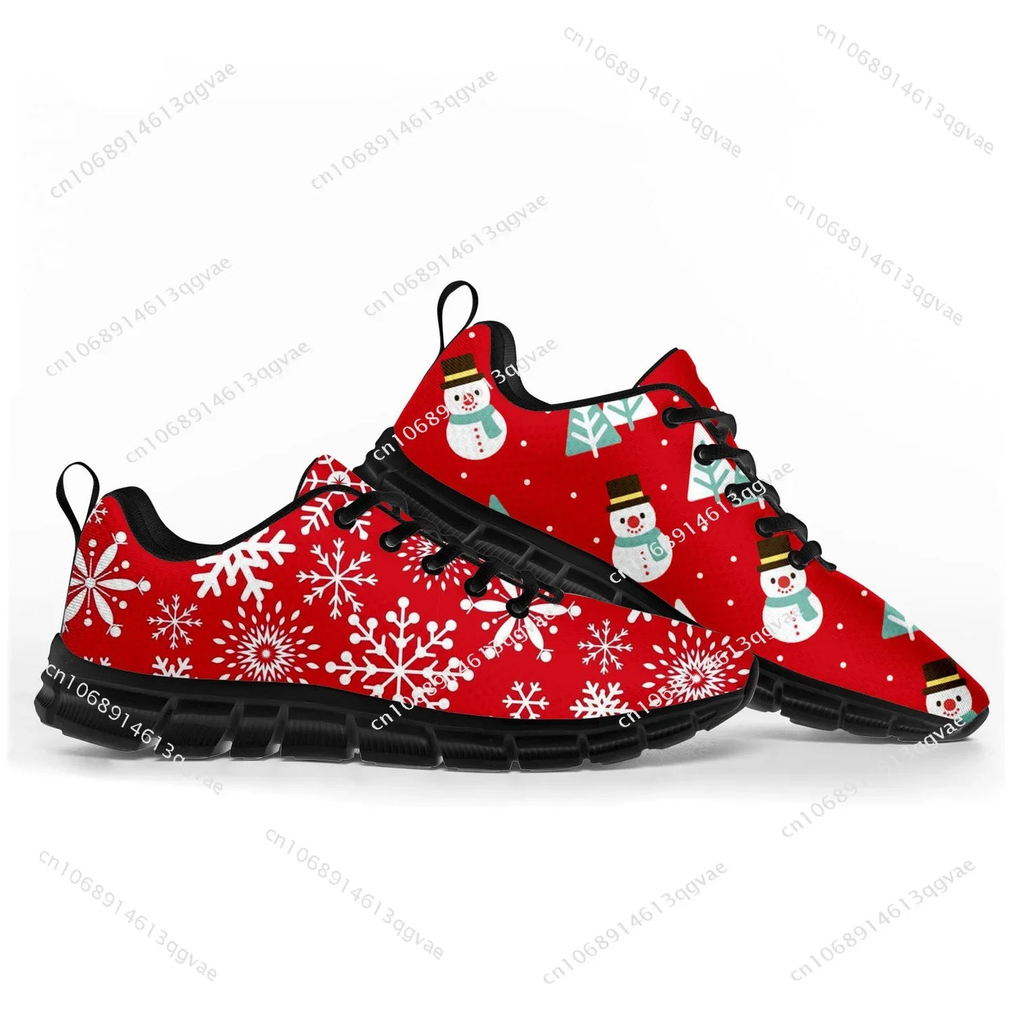 Maxy New Christmas Sports Shoes Mens Womens Teenager Kids Children Customized Sneakers Casual Tailor-Made Shoe High Quality Couple