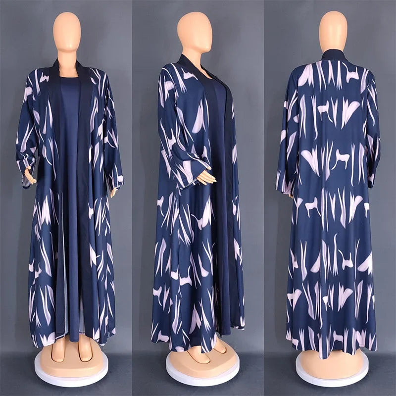 Maxy Dresses for Women Muslim Fashion Abayas Boubou Dashiki Ankara Outfits Evening Gown Dubai Kaftan Abaya Robe Marocaine