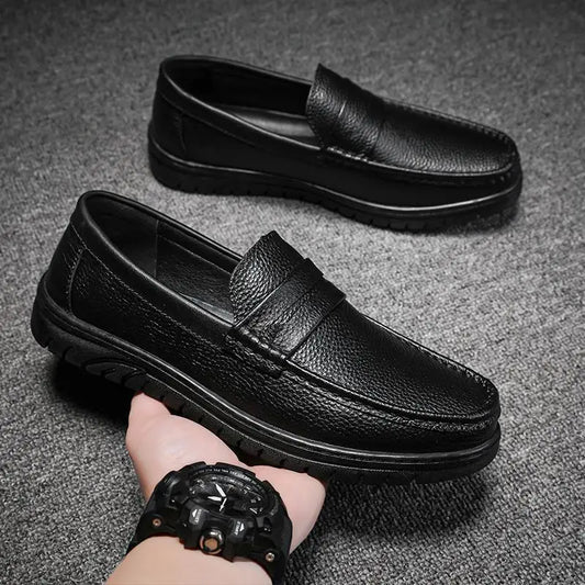 Amay Elegant Men's Shoes Italian Fashion Men's Dress Shoes High Quality Casual Wedding Party Formal Derby Shoes