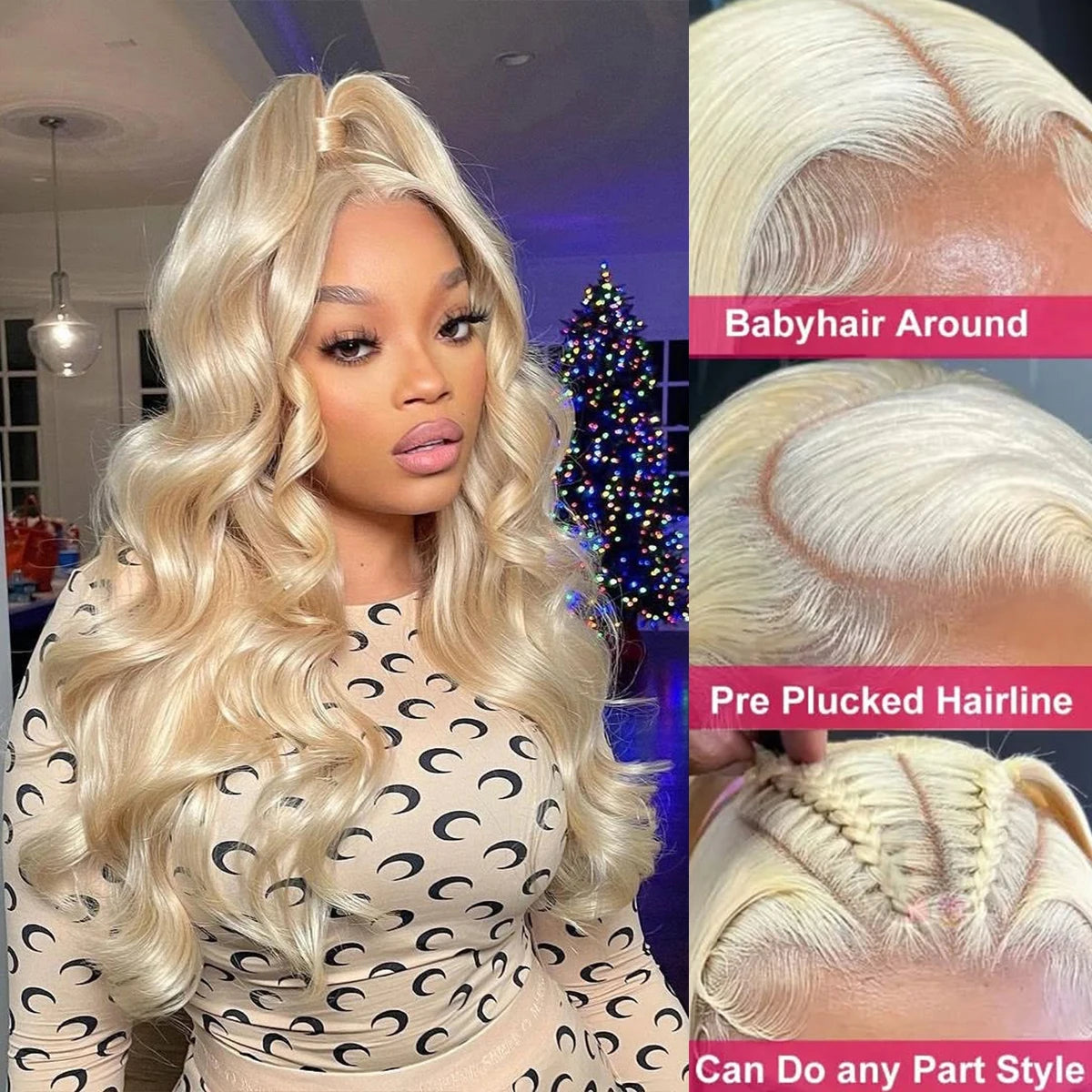 30 38 Inch Honey Blonde 13x6 HD Body Wave Lace Frontal Human Hair Wig 613 Colored Wigs 13x4 Transparen Lace Front Wig For Women