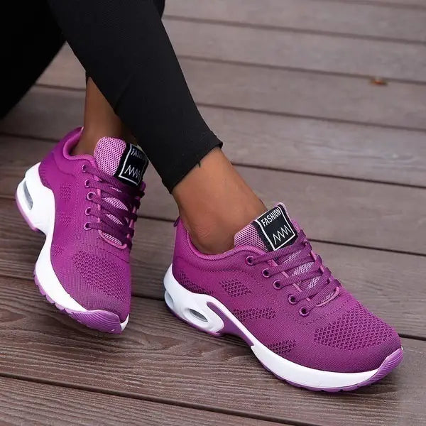 Maxy Large Size Summer Air Cushion Sport Shoes Women Sneakers White Sports Shoes Womens Running Shoes Lady Snickers Female GME-0093