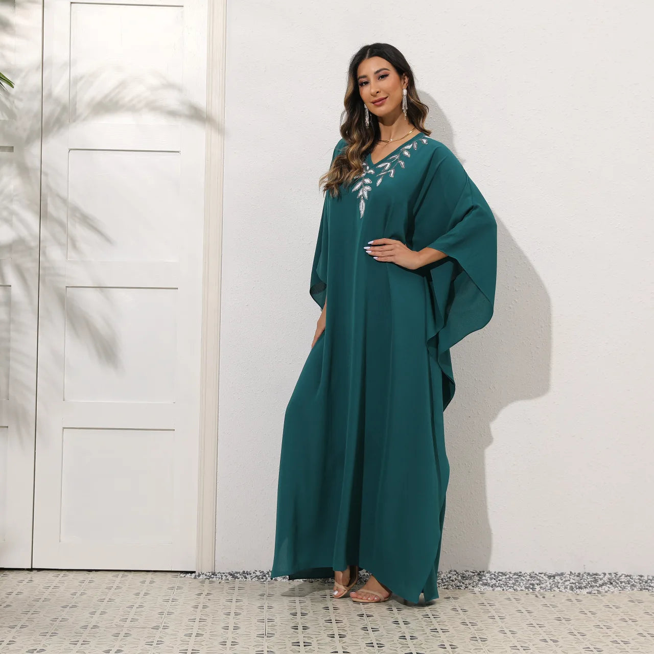 Maxy Dubai Abaya Turkey Muslim Chiffon Maxy Islam Clothing Elegant African Dresses for Women