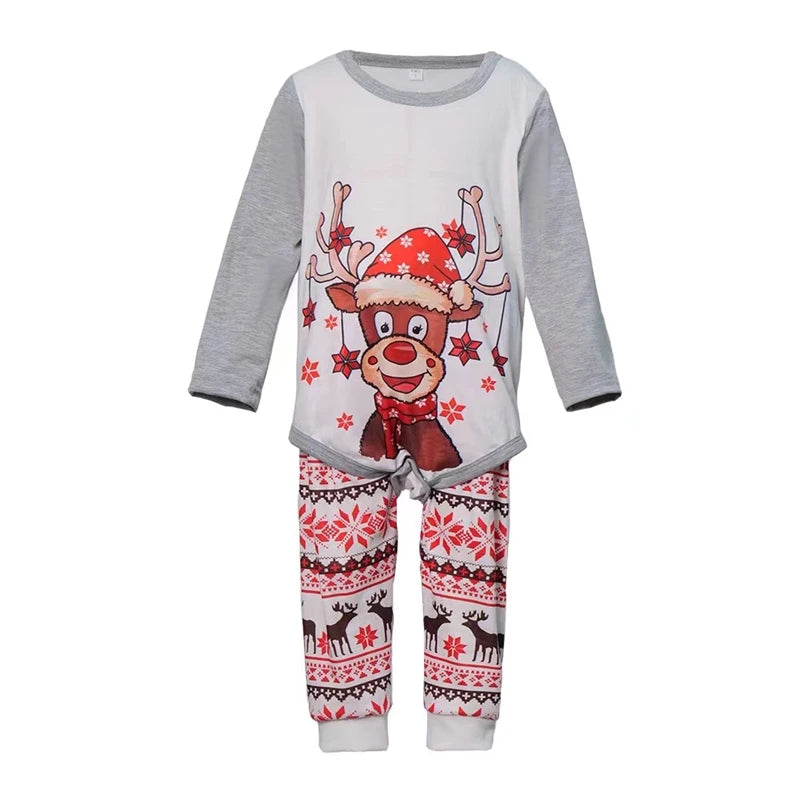 Maxy Christmas Family Matching Pajamas Sets Daddy Mommy and Me Xmas Pj's Clothes Father Mother Children Baby Sleepwear