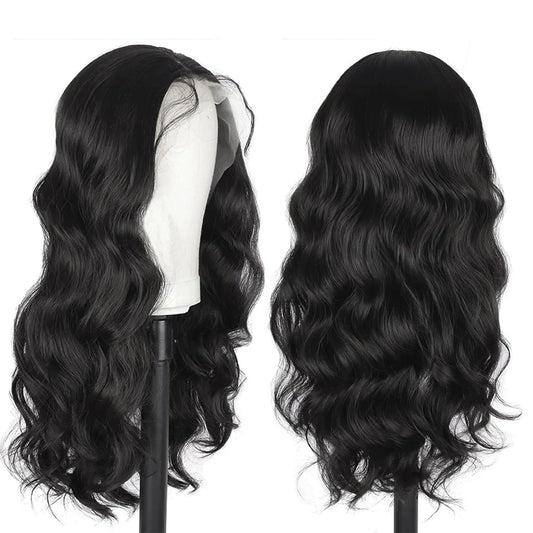 Maxy 100%  Human Hair, 250% Density Glueless HD Transparent Lace Front Wigs   (16-32 Inch)  13x4 Body Wave Lace Front Wigs