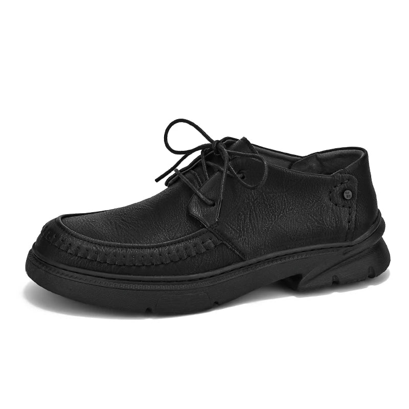 Visco Four Seasons Men's Casual Shoes Retro and high-quality styles Office and Business Outdoor comfortable adult shoes luxury
