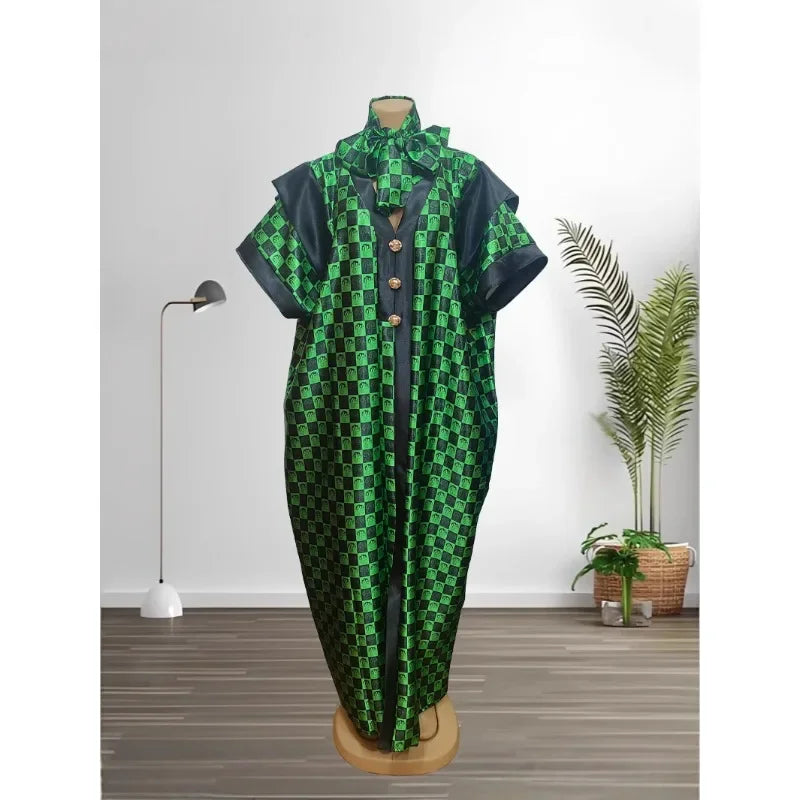 Amay Dresses for Women Evening Party Dashiki Clothes Robe Plus Size Luxury Dubai Kaftan Abaya Muslim Maxy Dress