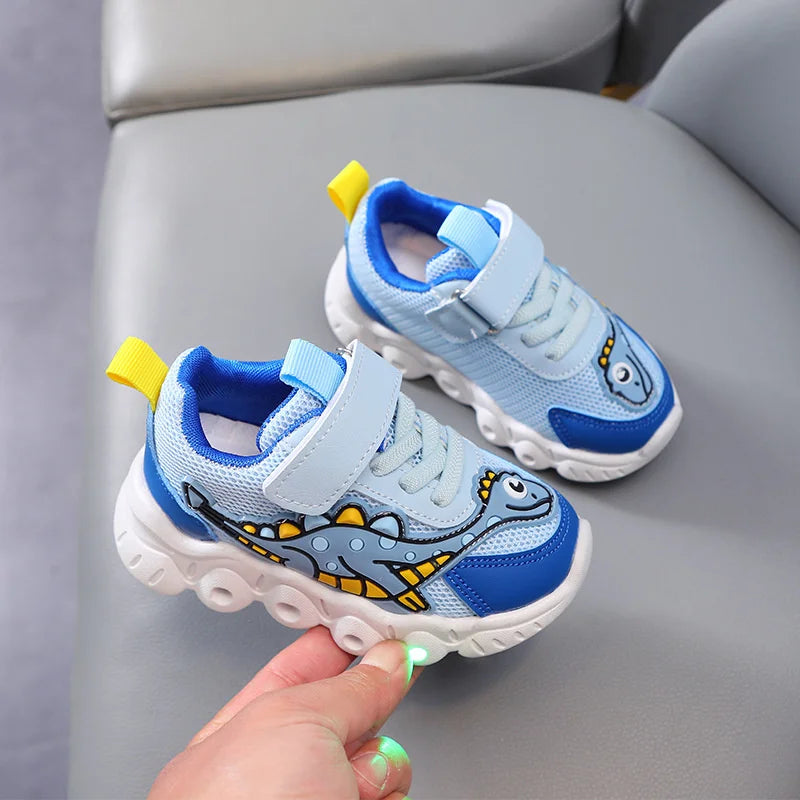 Maxy New LED Children's Trainers Boys and Girls Tennis Shoes Sports Shoes for Toddlers Child Kids Sneakers