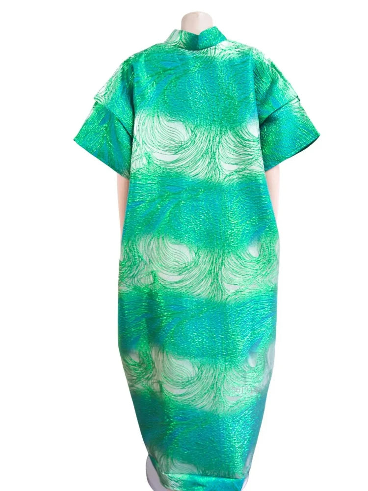 Maxy radiational African Dress For Women Plus Size Boubou Luxury Wedding Party Evening Gown Dubai Turkey Hijab Abayas Kaftan Clothing