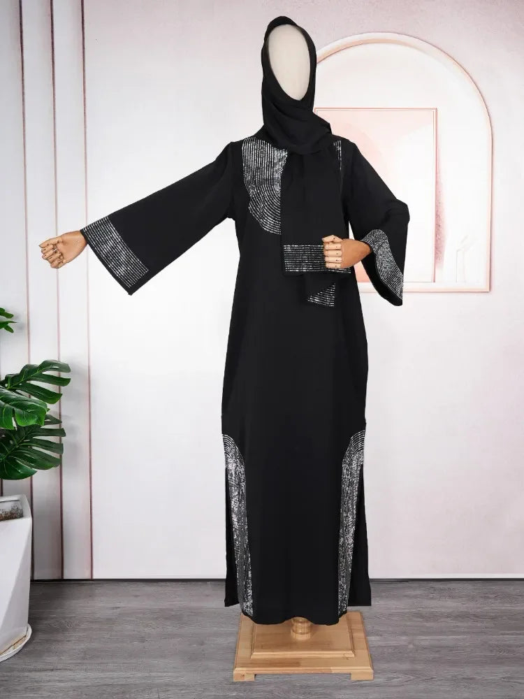 Maxy Women Luxury 2024 Fashion Dress Caftan Marocain Evening Party Dresses Boubou Robe