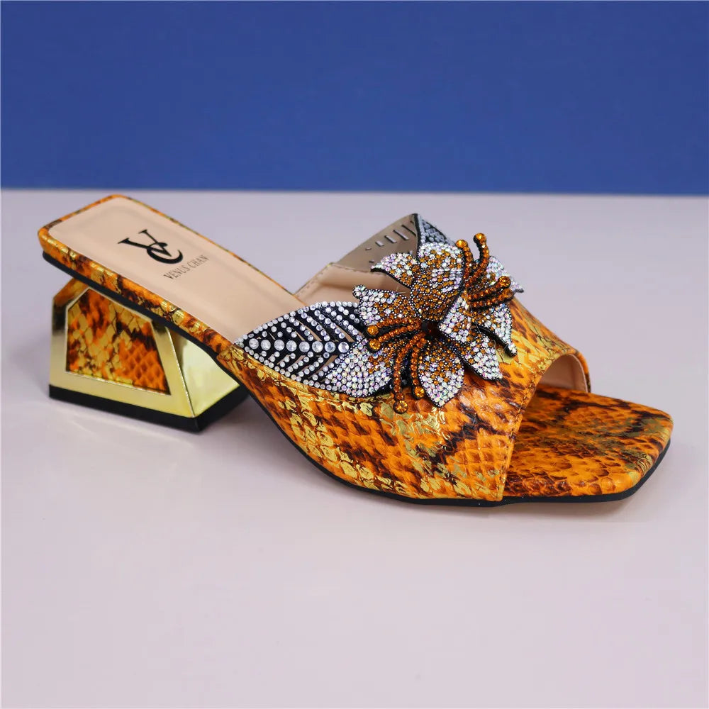 New Arrival Italian Shoe and Bag Set for Party In Women Summer High Heeled Shoes for Women Designer Shoes Women Luxury 2024