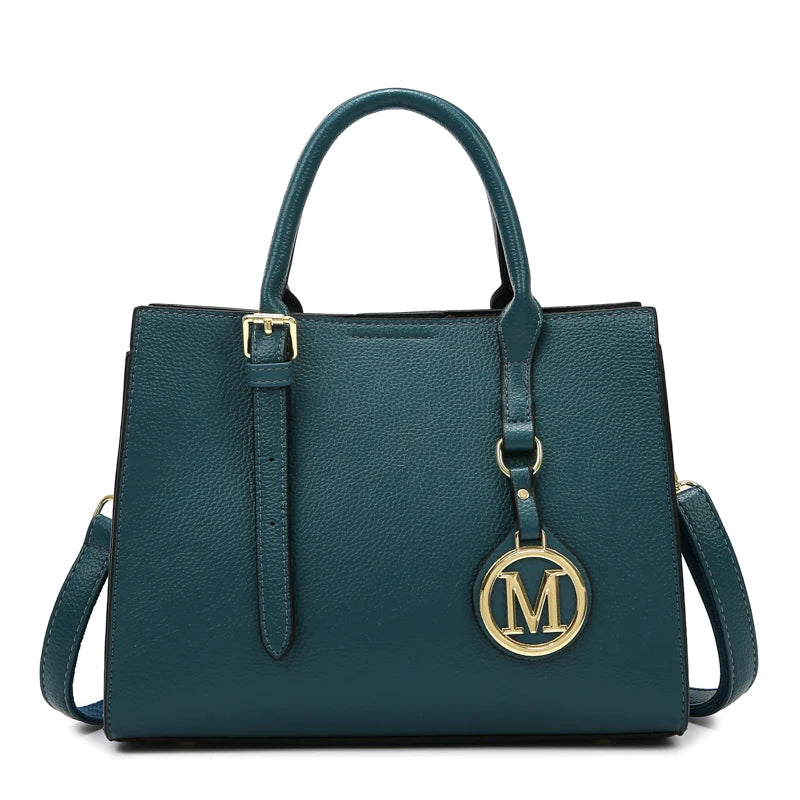 Maxy 3 Piece Or 1 Set Casual Tote Vintage Ladies Handbag PU Leather Luxury Handbags Women Designer Bags for Women Sac A Main Femme
