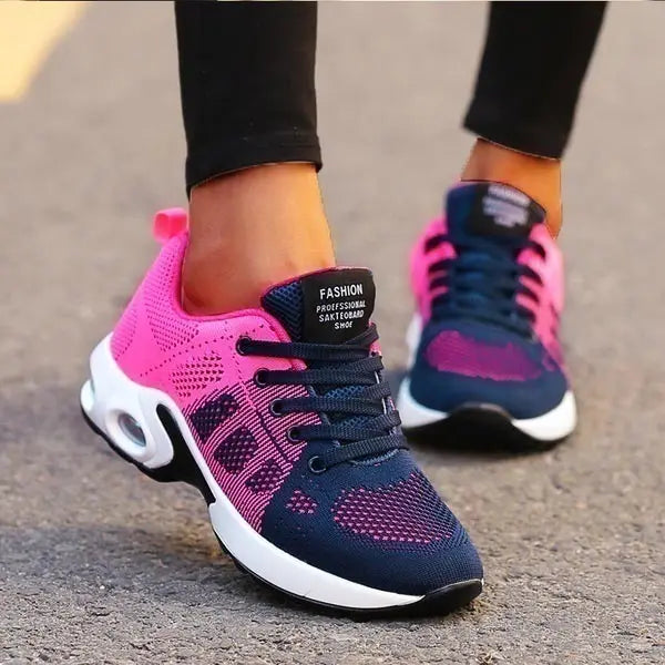 Maxy Large Size Summer Air Cushion Sport Shoes Women Sneakers White Sports Shoes Womens Running Shoes Lady Snickers Female GME-0093