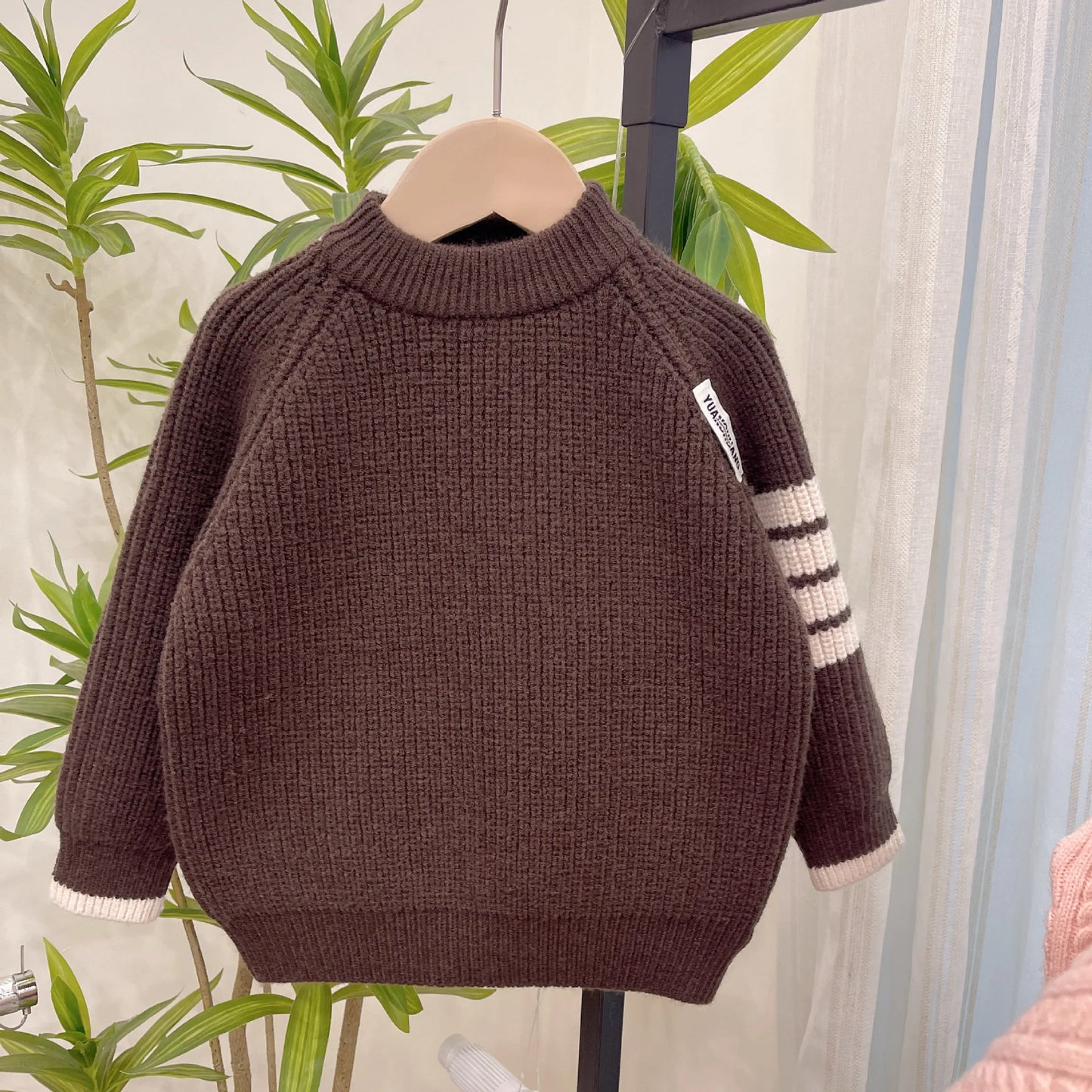 Maxy Boys Sweaters Autumn Winter Children Knitted Outerwear T-shirts for Baby Woolen Clothes Kids Pullover Sweater Toddler 4 5 Years