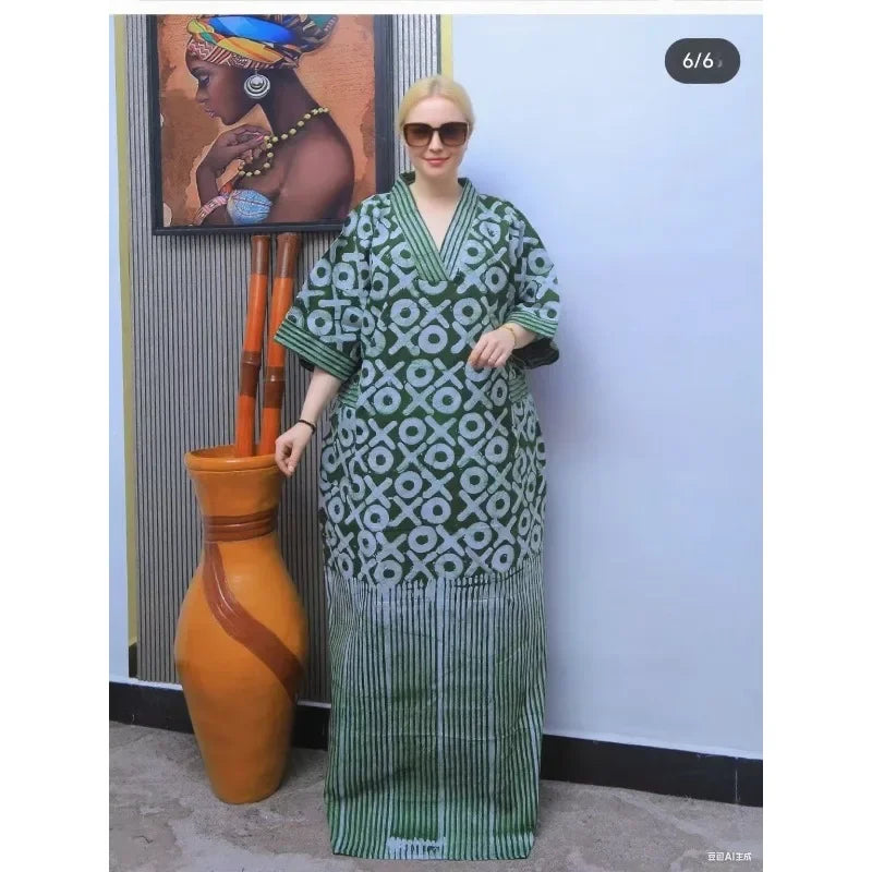 Maxy summer dress woman trend Robe De Soiree Femme Longue Chic African Dress Women for Party print Traditional Clothing