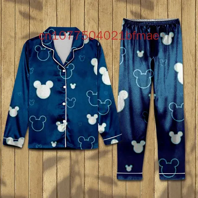 New Disney Mickey Christmas Pajama Set Custom Matching Family Mickey Christmas Pajamas
