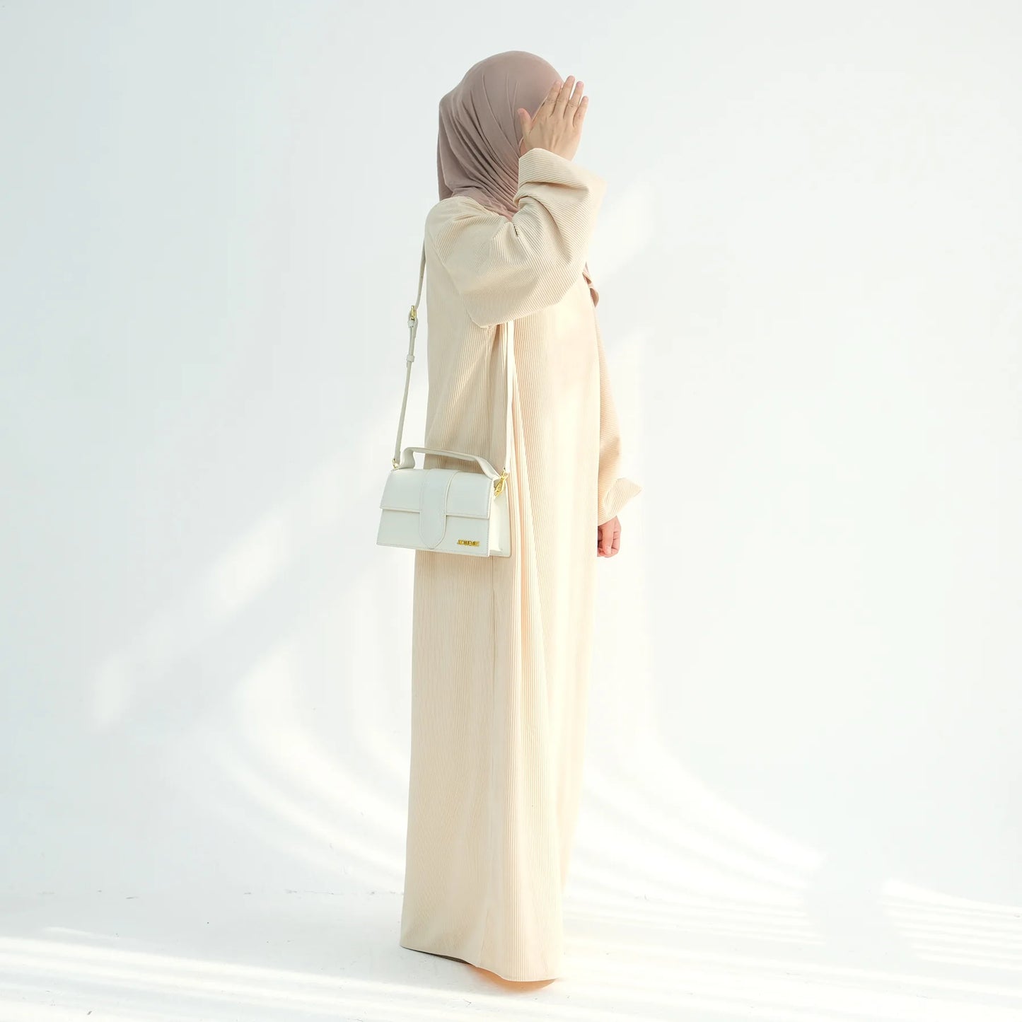 Maxy Closed Abaya Sweatshirt Muslim Dress Plain Casual Abayas for Women Dubai Traditional Turkey Islamic Clothing Kaftan Hijab Robe