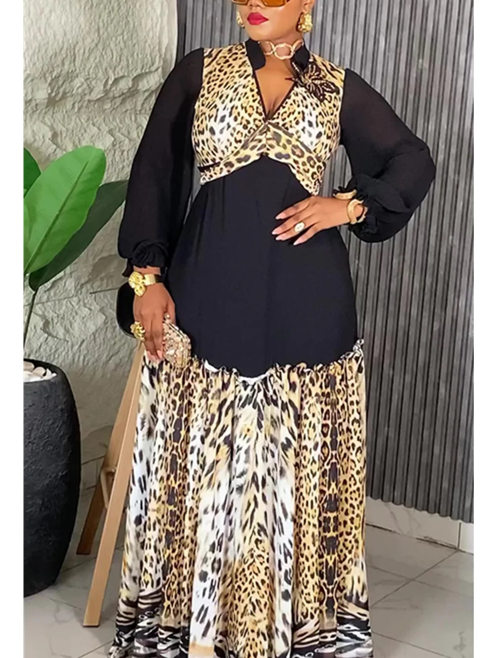 Amay Dresses for Women Plus Size Clothes Dashiki Ankara Turkey Outfits Gown Elegant Muslim Wedding Party Long Dress