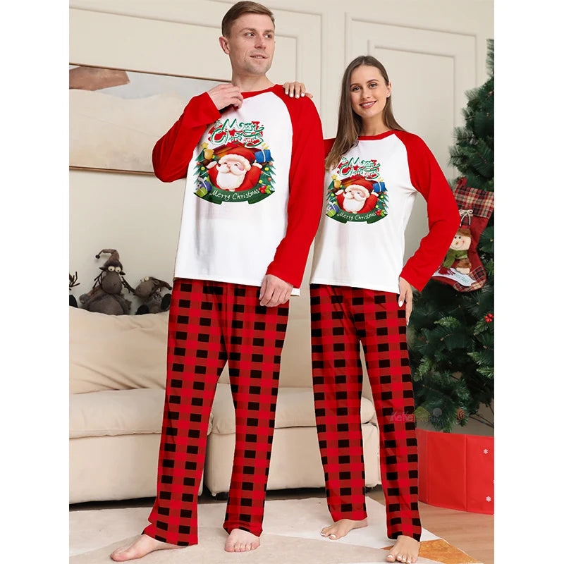 Maxy Matching Christmas Family Pajamas Adult Kids Baby Xmas Outfits Mother And Daughter Father Son Family Look Pyjamas Clothes