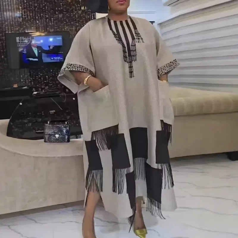 Amay Dresses For Women Elegant New Muslim Fashion Abayas Dashiki Robe Kaftan Long Maxy Dress Turkish Africa Clothing