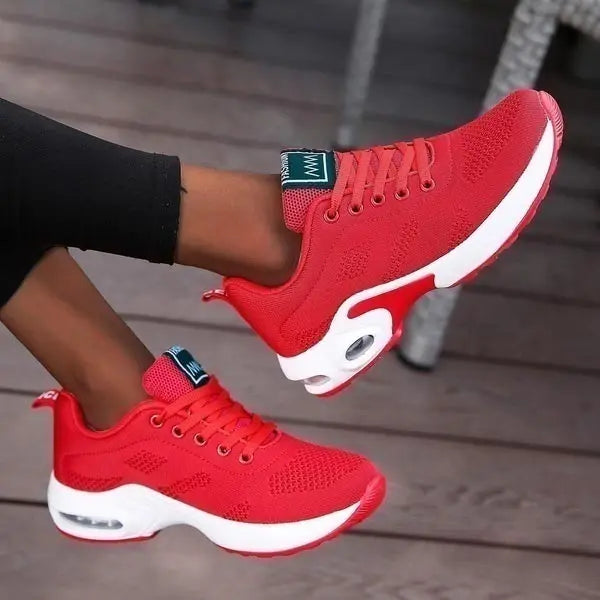 Maxy Big Size Summer Air Cushion Women's Sport Shoes Ladies Sneakers Female Running Shoes Sports Woman Blue Pink Basket Gym GMB-1055