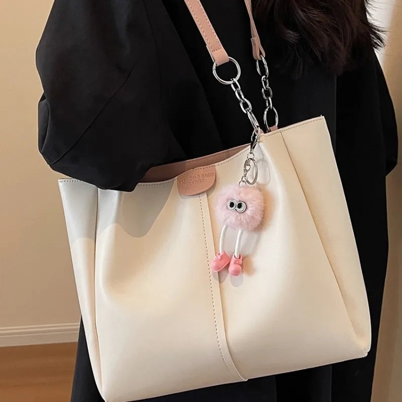 Maxy Large Capacity New Versatile Shoulder Bag Hand-held Travel Waterproof College Student Tote Bag Multi Luggage Handbag for Women
