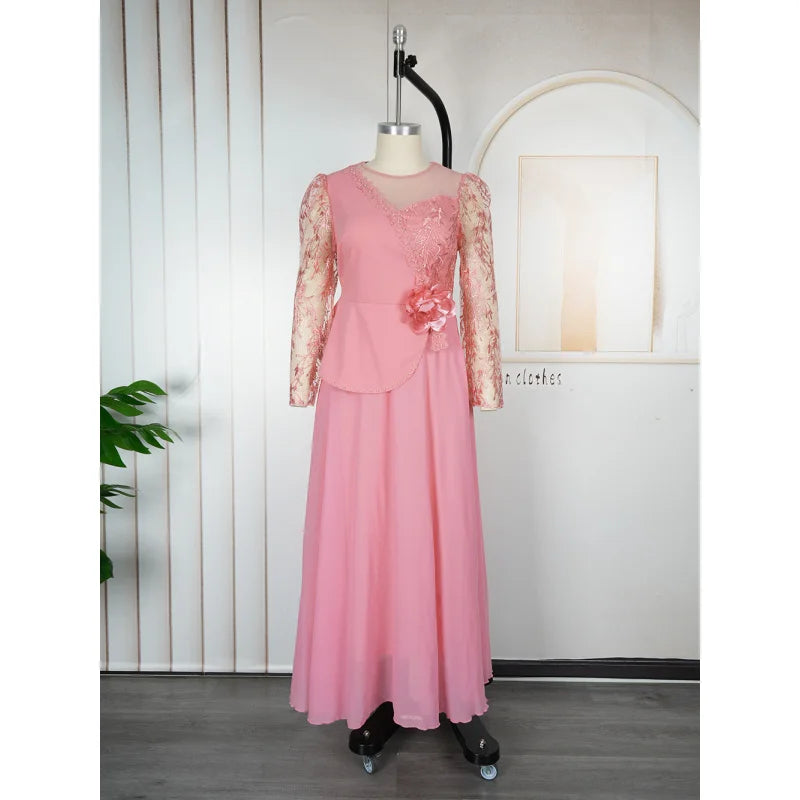 Maxy Plus Size African Party Long Dresses for Women New Dashiki Ankara Sequin Evening Gowns Turkey Outfits Robe Africa Clothing