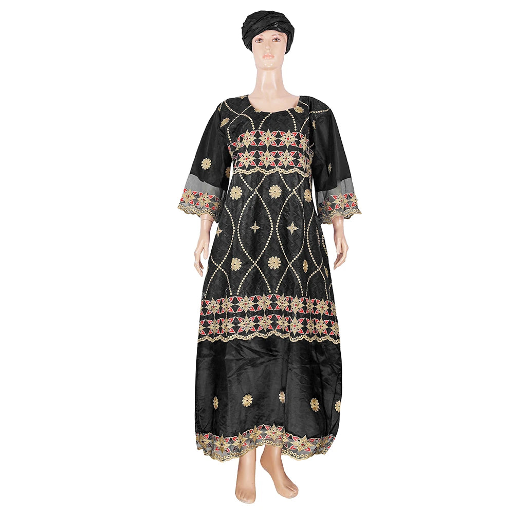 Amay African Traditional Clothes For Women Dashiki Dubai Turkey Nigerian Robe Suits Party Wedding Dress Plus Size Ladies Clothing