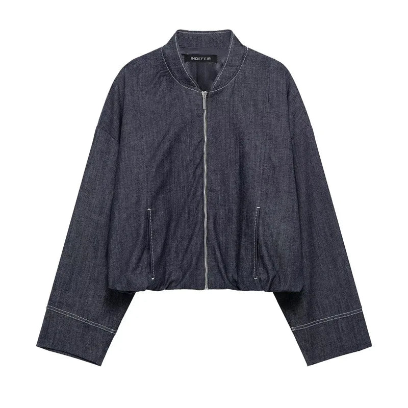 Maxy Spring outfits for women New fashion Skirts Suit Women Loose Jacket Coat Half-length Skirt Design Women Two-piece Sets