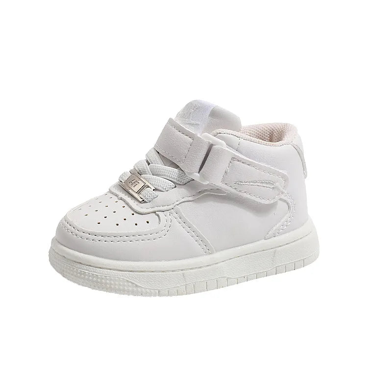 Maxy Fashion Leisure Hot Sales Children Casual Shoes Excellent Infant Tennis Casual Toddlers Solid Baby Girls Boys Sneakers