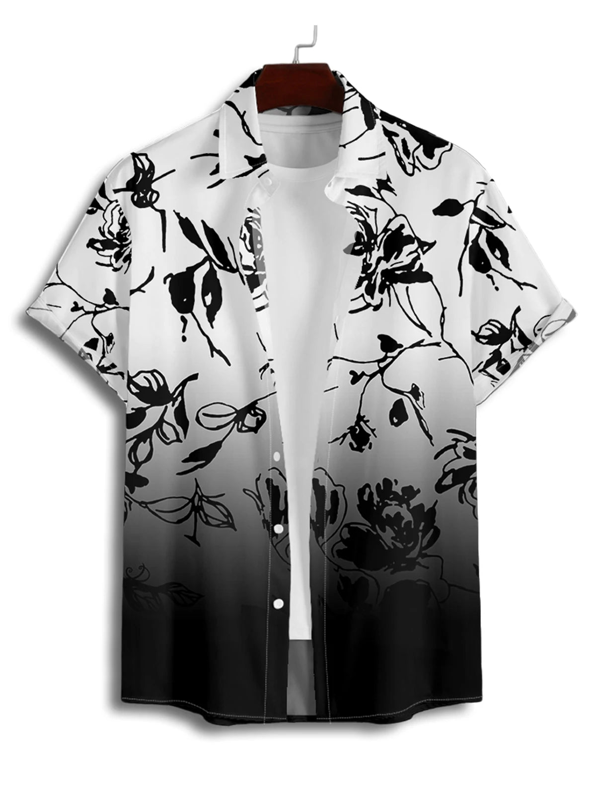 Maxy Dress for Couple Set Paisley Print Women's Lace-Up Cami Dress and Men's Roll Up Button Up Shirt Hawaii Outfit